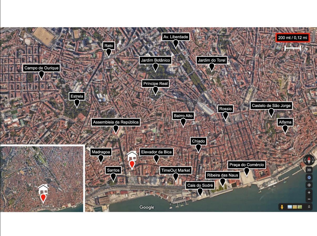 Luxury Apartment By Myplaceforyou, Very Quiet, Close To Time Out Market Lisboa Εξωτερικό φωτογραφία